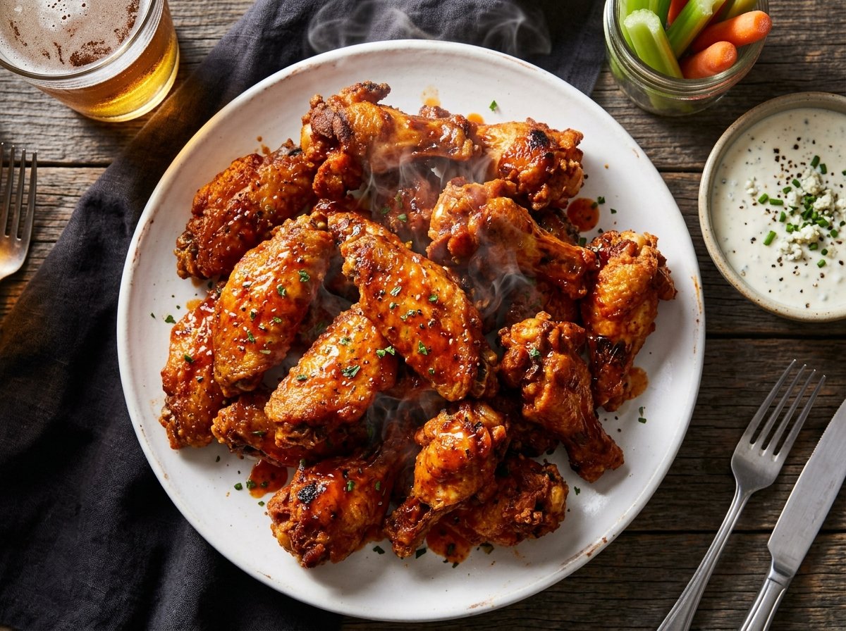 Air Fryer Crispy Chicken Wings