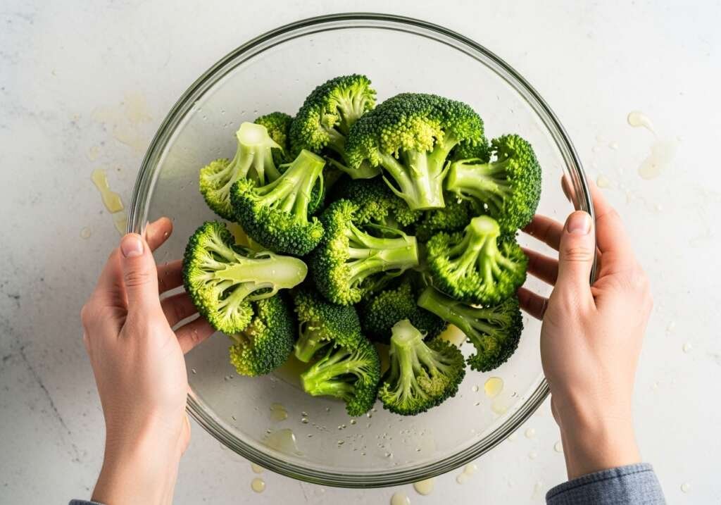 Air Fryer Roasted Broccoli