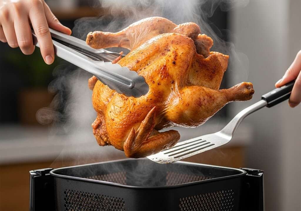 Air Fryer Whole Roast Chicken