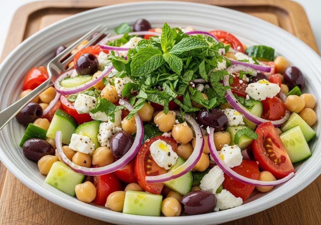 Mediterranean Chickpea Salad