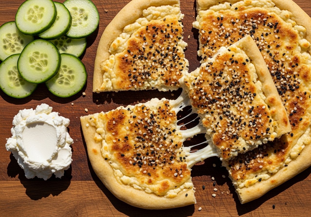 Viral High-Protein Cottage Cheese Flatbread