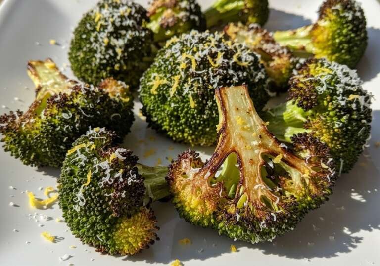 Air Fryer Roasted Broccoli