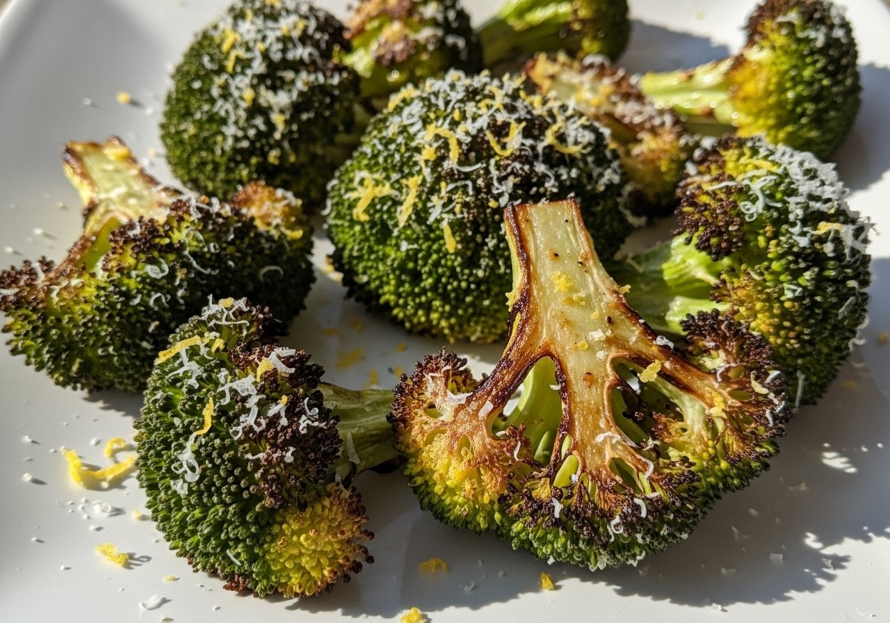 Air Fryer Roasted Broccoli