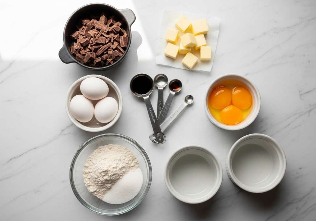 Air Fryer Chocolate Molten Lava Cake