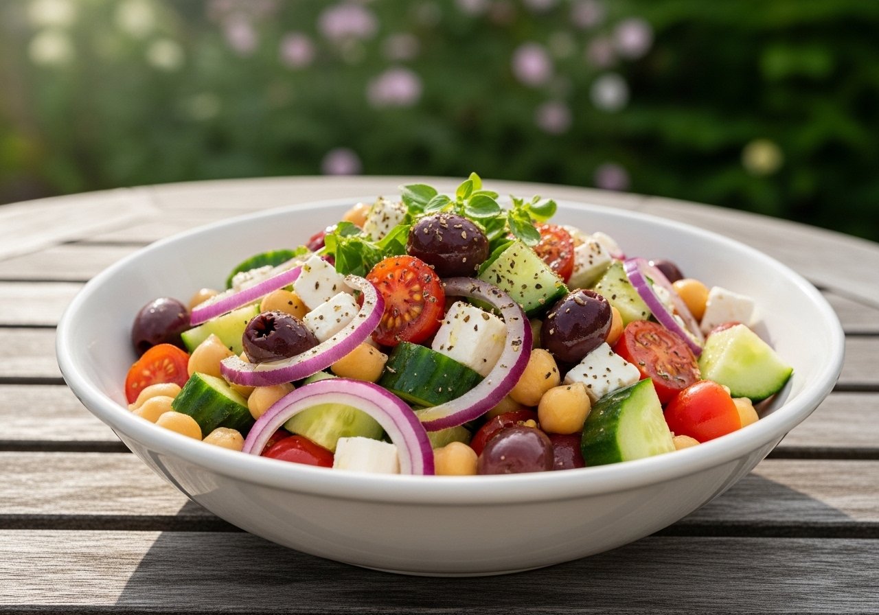 Mediterranean Chickpea Salad