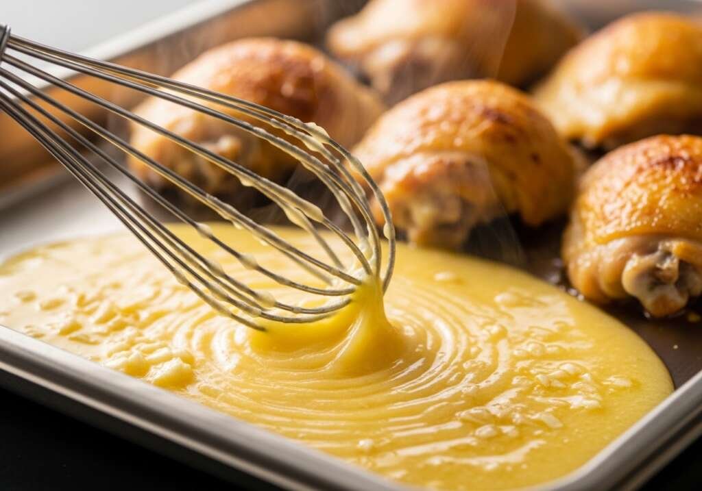 Garlic Butter Chicken and Asparagus