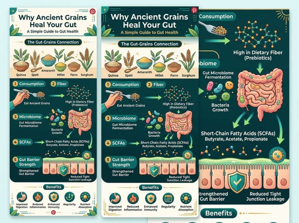 Ancient grains heal gut