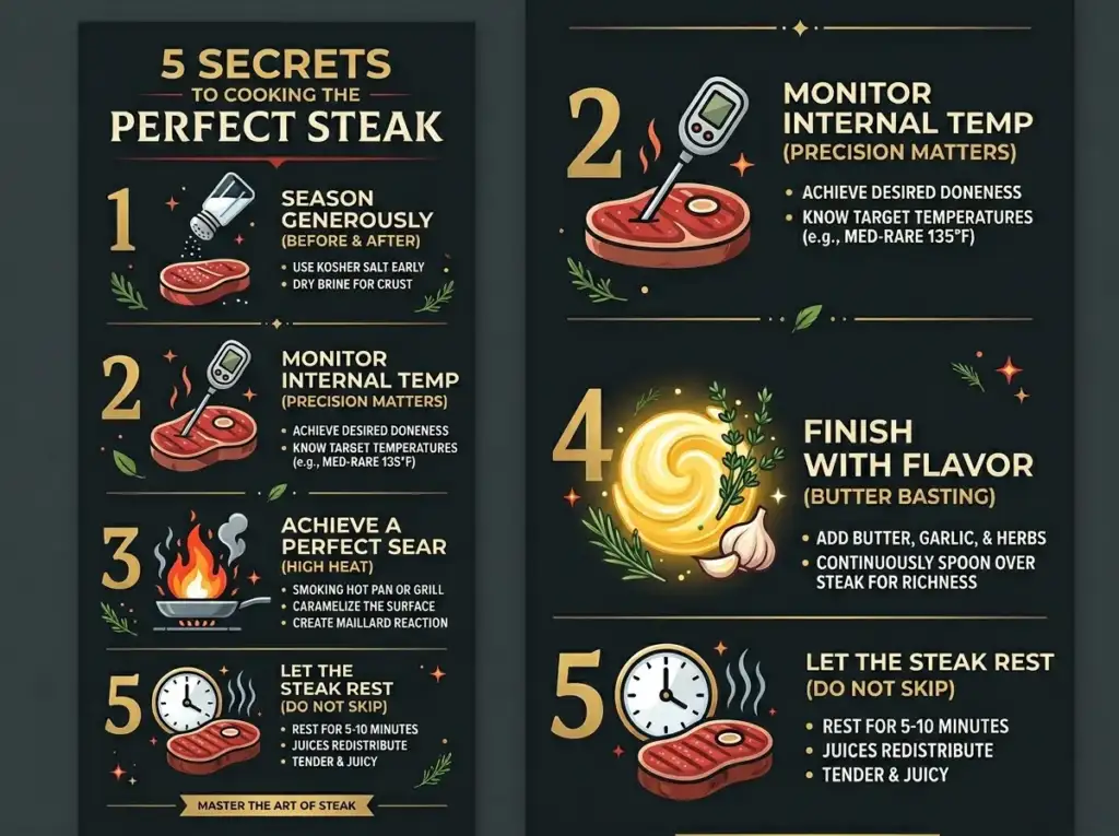 Cast Iron Ribeye Steak