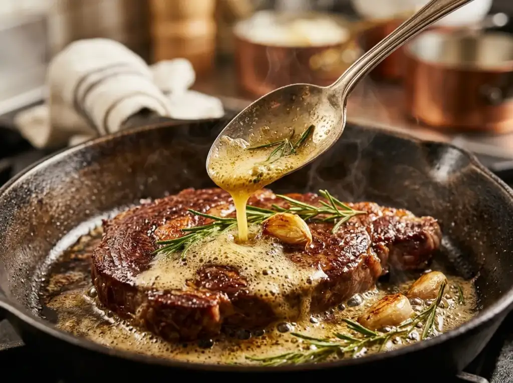 Cast Iron Ribeye Steak