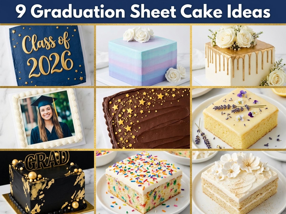 Graduation sheet cake ideas